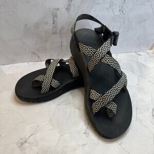 Chaco Womens ZCloud 2 Bloop B&W Comfort Hiking Sandals Size 10 US Outdoors EUC
